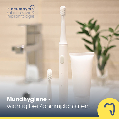 Die richtige Mundhygiene bei Zahnimplantaten